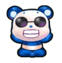 Blue Panda Symbol