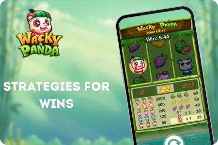 Strategies for wins in Wacky Panda