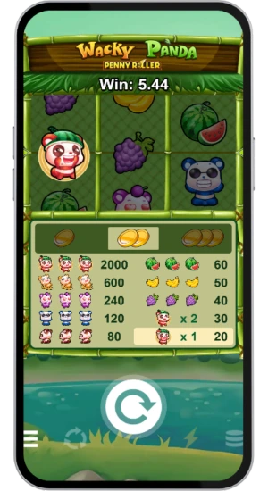 Wacky Panda winning combination